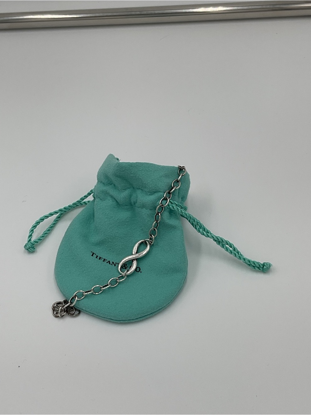 Tiffany & Co. Sterling Silver Infinity Bracelet